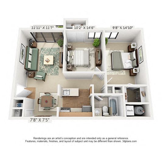 Floor Plan  2a